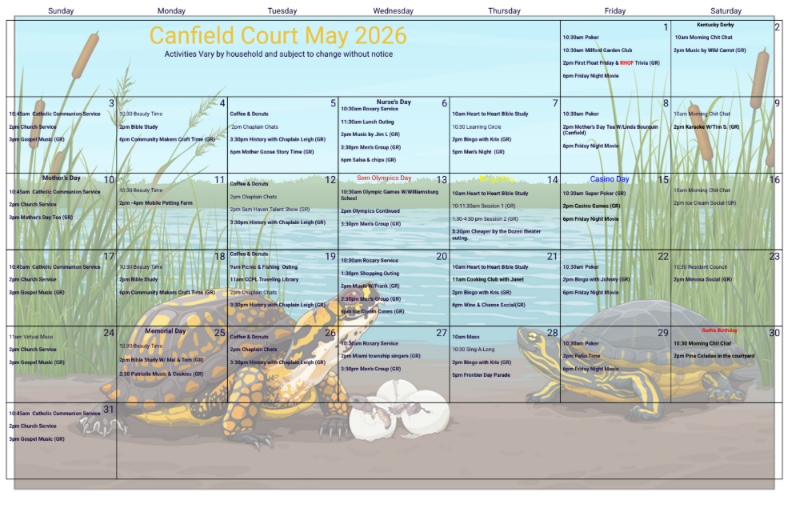 Canfield Court May 